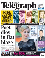  () Newspaper Front Page for 21 May 2013