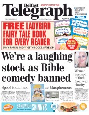  () Newspaper Front Page for 24 January 2014