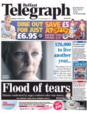  () Newspaper Front Page for 26 October 2011