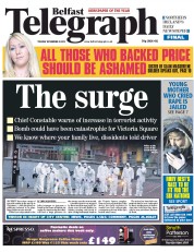  () Newspaper Front Page for 26 November 2013