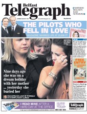  () Newspaper Front Page for 27 August 2011