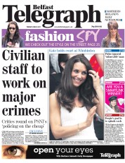  () Newspaper Front Page for 28 June 2011