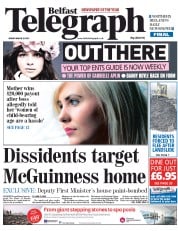  () Newspaper Front Page for 29 March 2013