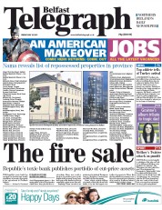 () Newspaper Front Page for 29 July 2011