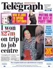  () Newspaper Front Page for 2 December 2013