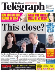  () Newspaper Front Page for 30 December 2013