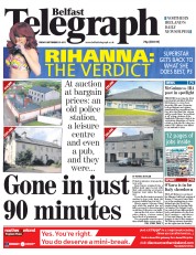  () Newspaper Front Page for 30 September 2011