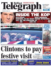  () Newspaper Front Page for 31 October 2012