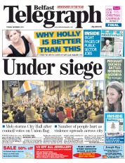  () Newspaper Front Page for 4 December 2012