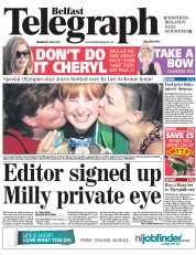  () Newspaper Front Page for 6 July 2011