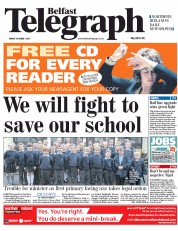  () Newspaper Front Page for 7 October 2011