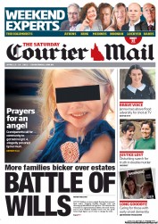 Courier Mail (Australia) Newspaper Front Page for 13 April 2013
