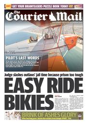 Courier Mail (Australia) Newspaper Front Page for 17 December 2013