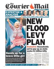 Courier Mail (Australia) Newspaper Front Page for 17 May 2013