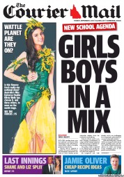 Courier Mail (Australia) Newspaper Front Page for 17 September 2013