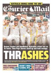 Courier Mail (Australia) Newspaper Front Page for 18 December 2013