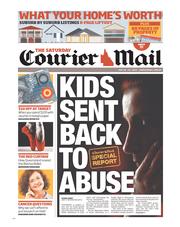 Courier Mail (Australia) Newspaper Front Page for 18 May 2013