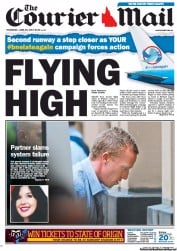 Courier Mail (Australia) Newspaper Front Page for 19 June 2013