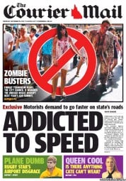 Courier Mail (Australia) Newspaper Front Page for 19 September 2013