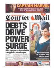Courier Mail (Australia) Newspaper Front Page for 1 June 2013