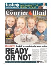 Courier Mail (Australia) Newspaper Front Page for 21 May 2013