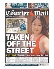 Courier Mail (Australia) Newspaper Front Page for 23 May 2013