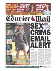 Courier Mail (Australia) Newspaper Front Page for 25 June 2013