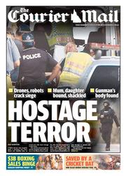 Courier Mail (Australia) Newspaper Front Page for 27 December 2013