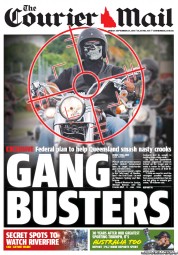 Courier Mail (Australia) Newspaper Front Page for 27 September 2013
