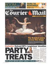 Courier Mail (Australia) Newspaper Front Page for 31 May 2013