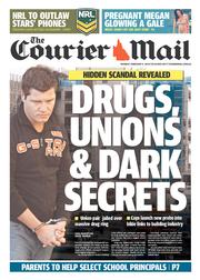 Courier Mail (Australia) Newspaper Front Page for 3 February 2014
