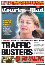 Courier Mail (Australia) Newspaper Front Page for 8 June 2013