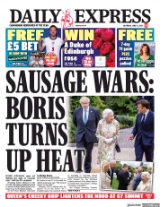 Daily Express (UK) Newspaper Front Page for 12 June 2021