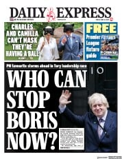 Daily Express (UK) Newspaper Front Page for 14 June 2019