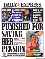 Daily Express (UK) Newspaper Front Page for 16 July 2019