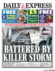 Daily Express (UK) Newspaper Front Page for 19 February 2022