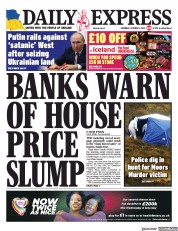 Daily Express front page for 1 October 2022