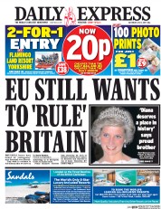 Daily Express (UK) Newspaper Front Page for 1 July 2017