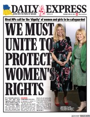 Daily Express (UK) Newspaper Front Page for 20 April 2023