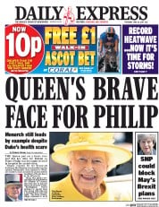 Daily Express (UK) Newspaper Front Page for 22 June 2017