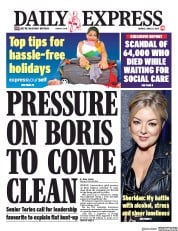 Daily Express (UK) Newspaper Front Page for 24 June 2019