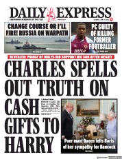 Daily Express (UK) Newspaper Front Page for 24 June 2021