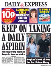 Daily Express (UK) Newspaper Front Page for 26 September 2017