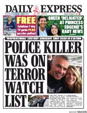 Daily Express (UK) Newspaper Front Page for 26 September 2020