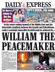 Daily Express (UK) Newspaper Front Page for 27 June 2018