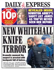 Daily Express (UK) Newspaper Front Page for 28 April 2017