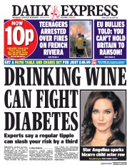 Daily Express (UK) Newspaper Front Page for 28 July 2017