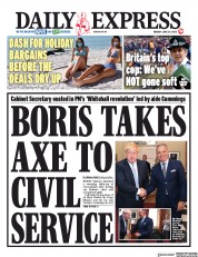 Daily Express (UK) Newspaper Front Page for 29 June 2020