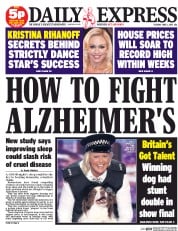 Daily Express Newspaper Front Page (UK) for 2 June 2015