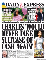 Daily Express (UK) Newspaper Front Page for 30 June 2022